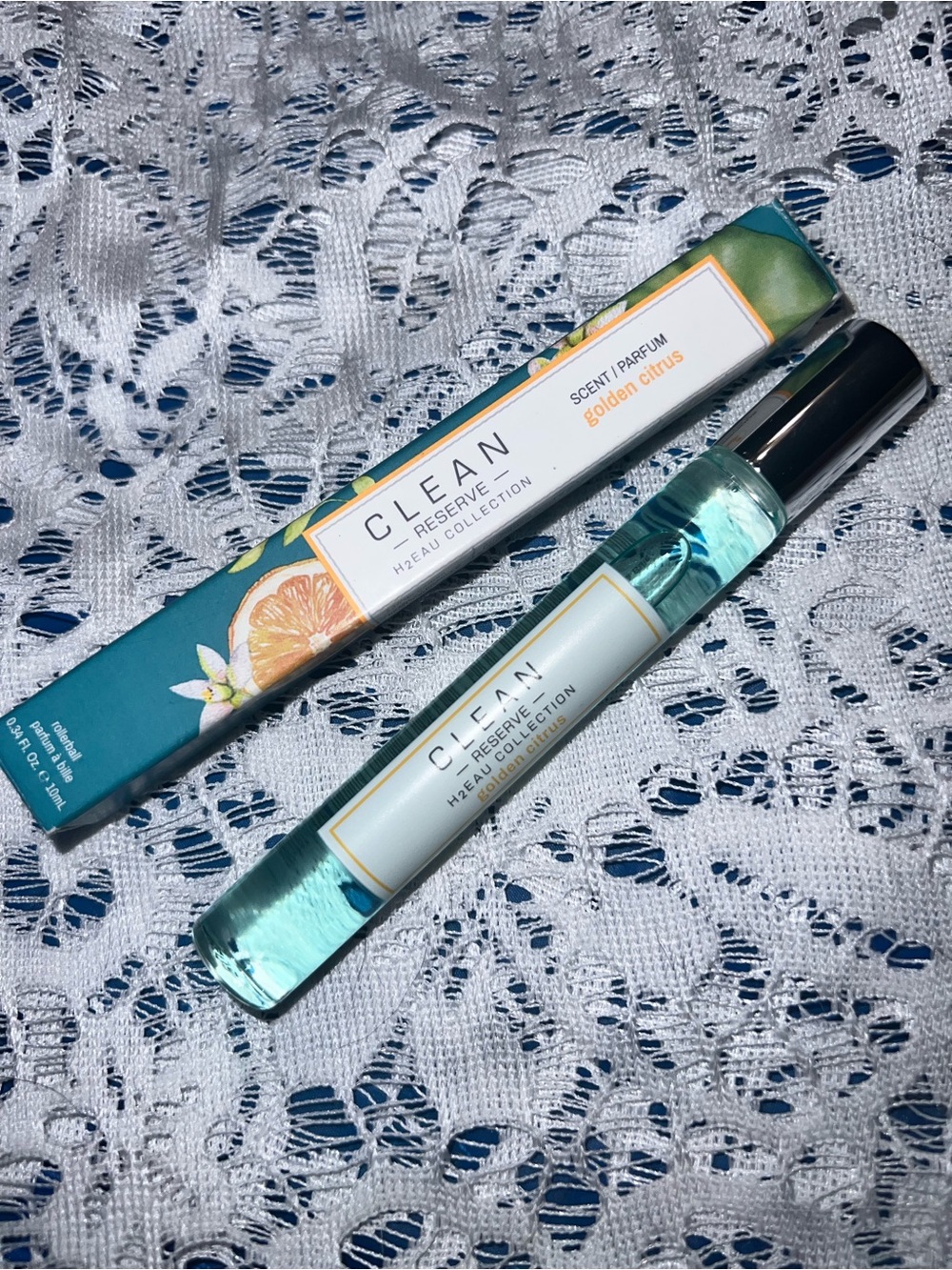 CLEAN H2EAU COLLECTION RESERVE Golden Citrus Perfume Rollerball